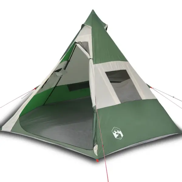 Veekindel tipi matkatelk 7 inimesele, roheline, 350 x 350 x 233 cm – 2