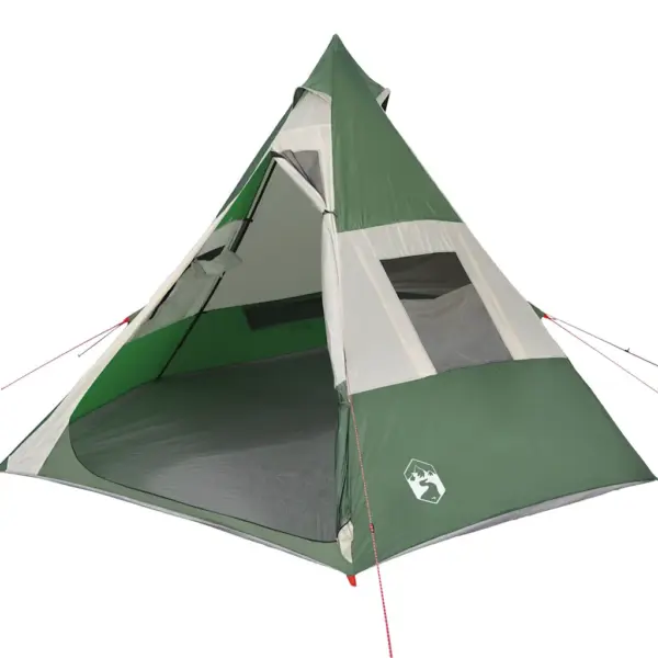 Veekindel tipi matkatelk 7 inimesele, roheline, 350 x 350 x 233 cm – 4