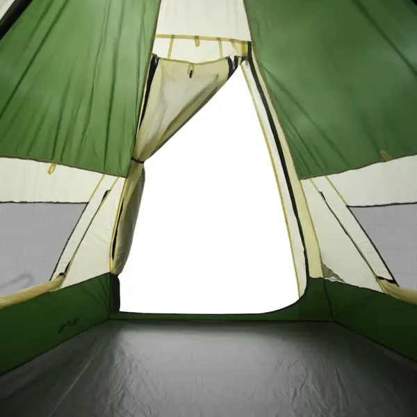 Veekindel tipi matkatelk 7 inimesele, roheline, 350 x 350 x 233 cm – 10