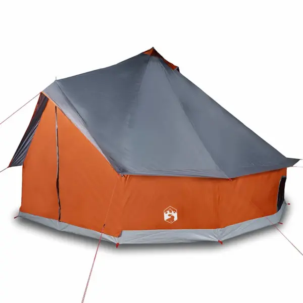 Veekindel tipi peretelk 12 inimesele, hall ja oranž, 600 x 600 x 350 cm – 4
