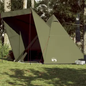 Veekindel tipi peretelk 6 inimesele, oliiviroheline, 408 x 350 x 240 cm