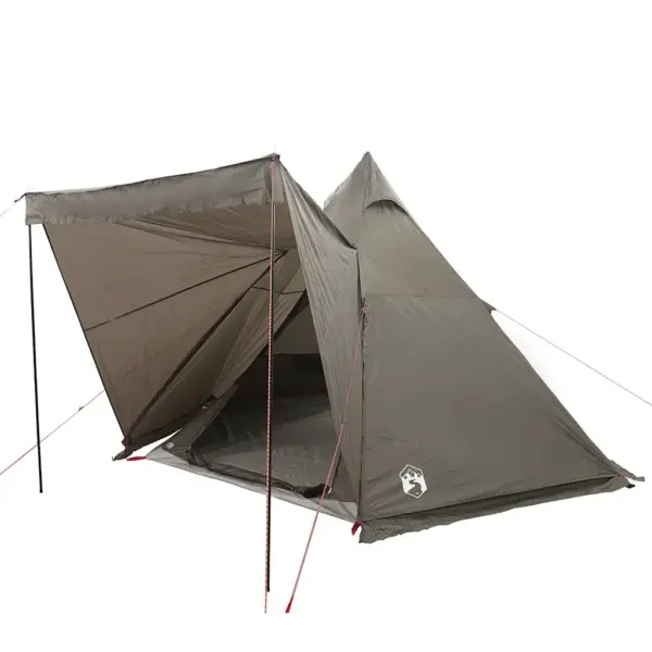Veekindel pruun tipi peretelk 6 inimesele, 408 x 350 x 240 cm – 3