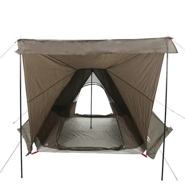 Veekindel pruun tipi peretelk 6 inimesele, 408 x 350 x 240 cm – 5