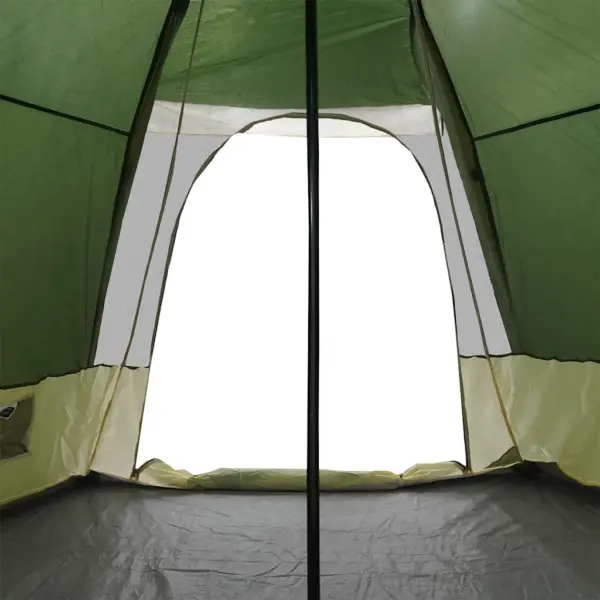 Veekindel tipi peretelk 6 inimesele verandaga, roheline, 408 x 350 x 240 cm – 11
