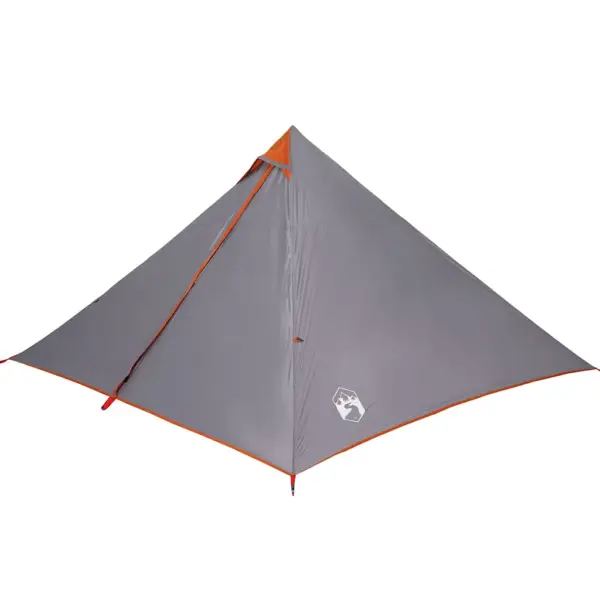 7-kohaline veekindel tipi peretelk, hall ja oranž, 427 x 411 x 178 cm – 4