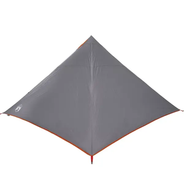 7-kohaline veekindel tipi peretelk, hall ja oranž, 427 x 411 x 178 cm – 8