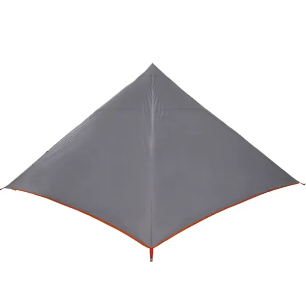 7-kohaline veekindel tipi peretelk, hall ja oranž, 427 x 411 x 178 cm – 9