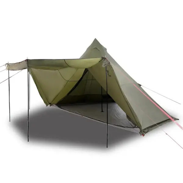Veekindel tipi peretelk 8 inimesele, oliiviroheline, 486 x 486 x 280 cm – 2