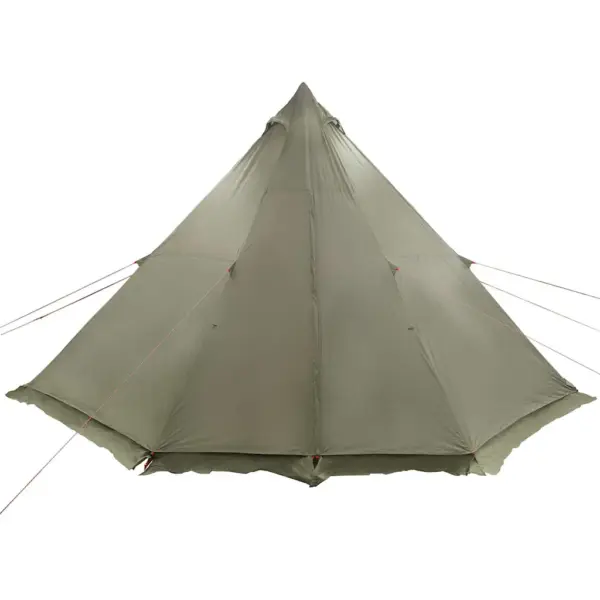 Veekindel tipi peretelk 8 inimesele, oliiviroheline, 486 x 486 x 280 cm – 5