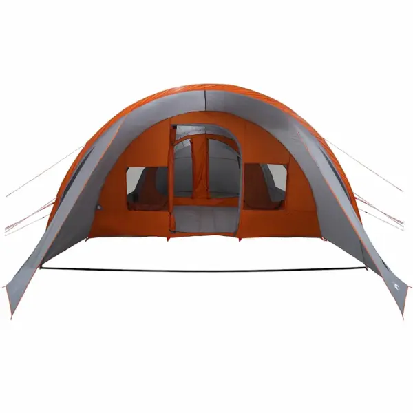 Tunnelitelk 5 inimesele verandaga, hall/oranž, 805 x 405 x 211 cm – 5