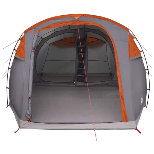 Veekindel tunnelitelk, hall/oranž, 185T polüester, 505 x 330 x 204 cm – 3