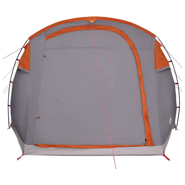 Veekindel tunnelitelk, hall/oranž, 185T polüester, 505 x 330 x 204 cm – 4