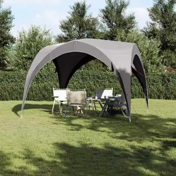 Veekindel valge peotelk hoiutaskutega, 305 x 305 x 216 cm – 3