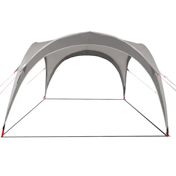 Veekindel valge peotelk hoiutaskutega, 305 x 305 x 216 cm – 5