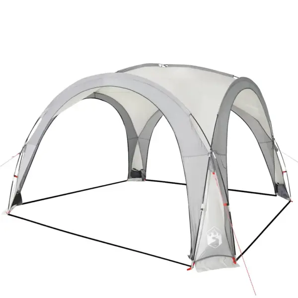 Veekindel peotelk sääsevõrguga, valge, 360 x 360 x 215 cm – 5