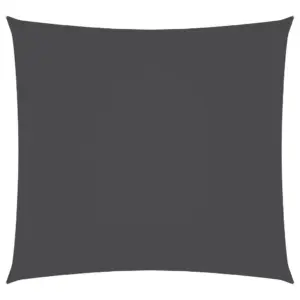Vettpidav oxford-kangast päikesepuri, kandiline, 3,6 x 3,6 m, antratsiithall