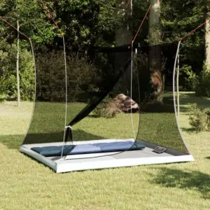 Võrgust sisetelk kandekotiga, must, 206 x 188 x 175 cm