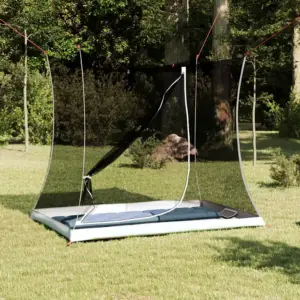 Võrgust sisetelk, must, 208 x 140 x 175 cm, kandekotiga