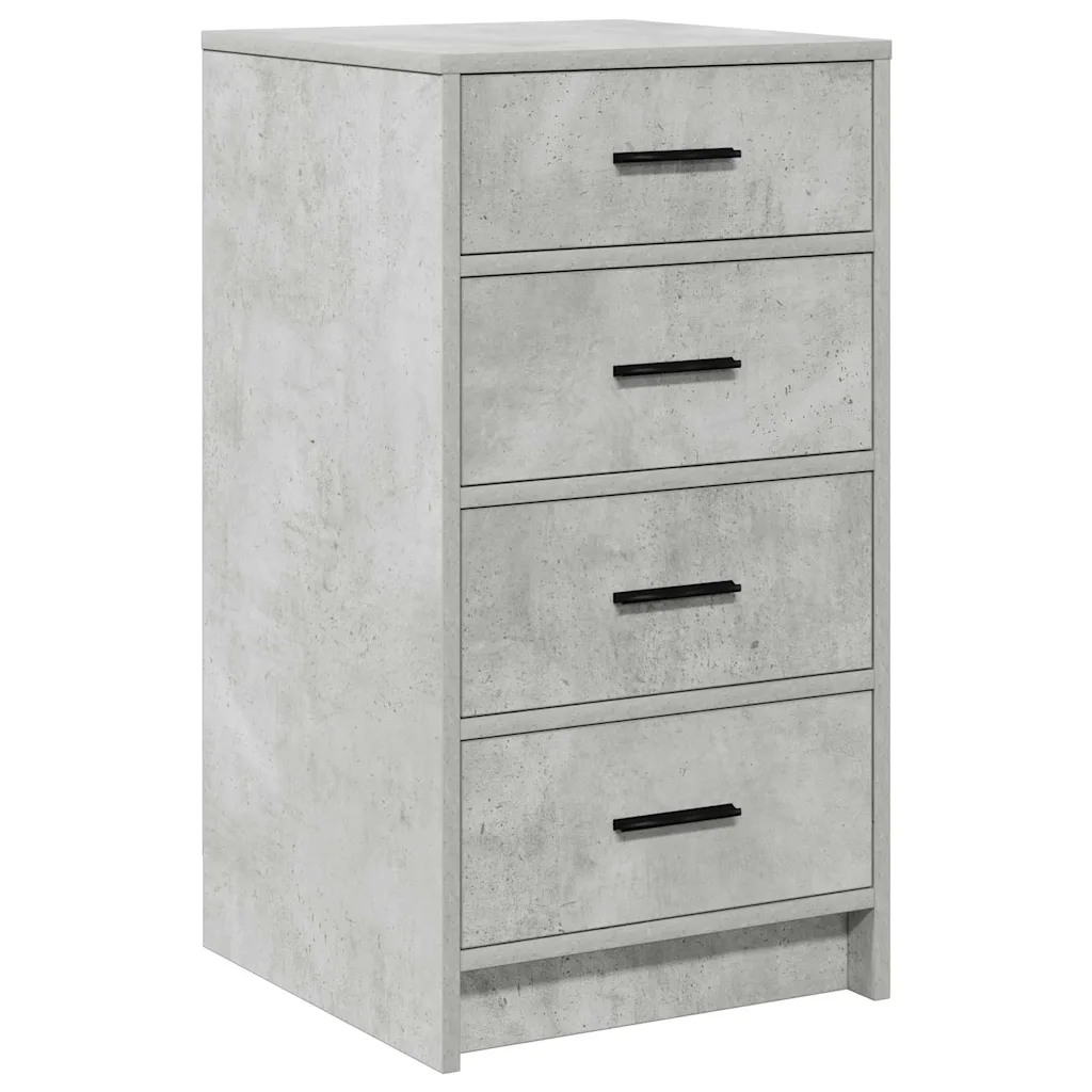Hall meigilaud LED-peegliga, 3-osaline tehispuidust, 50 x 41 x 135 cm