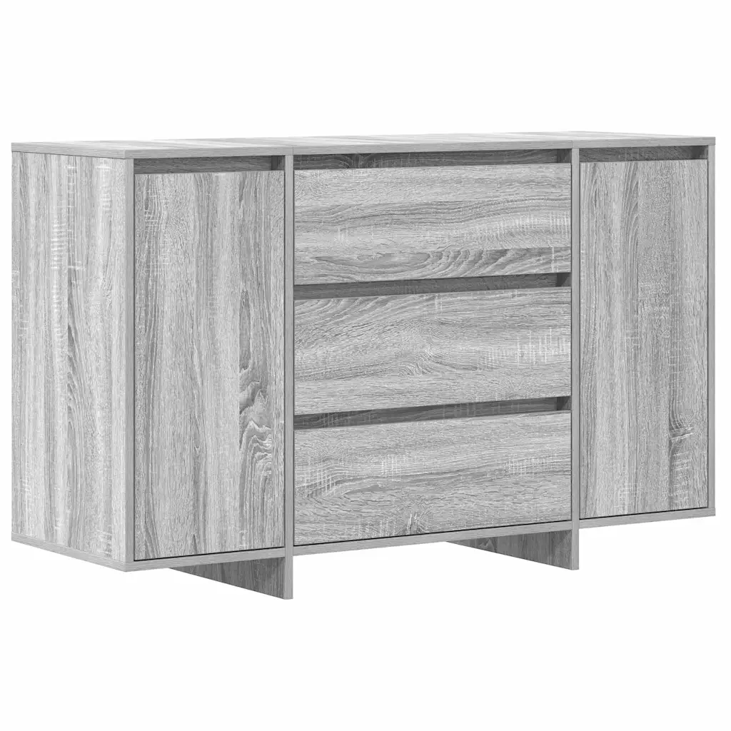 Hall sonoma kapp 3 sahtli ja 2 uksega, tehispuit, 120 x 41 x 75 cm