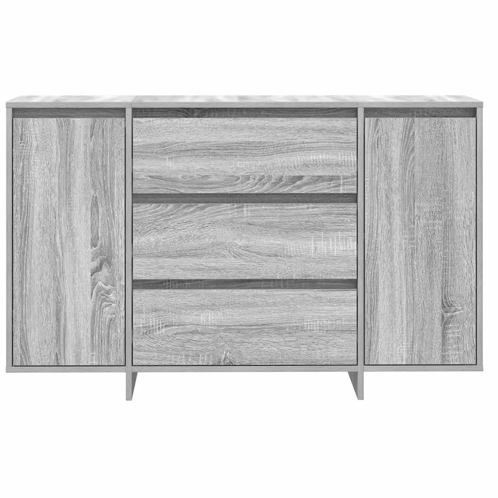 Hall sonoma kapp 3 sahtli ja 2 uksega, tehispuit, 120 x 41 x 75 cm