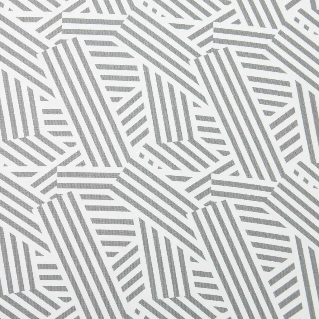 UV-kaitsega kallutatav rannapäikesevari, hall-valge polüester ja teras, 205 x 205 x 210 cm