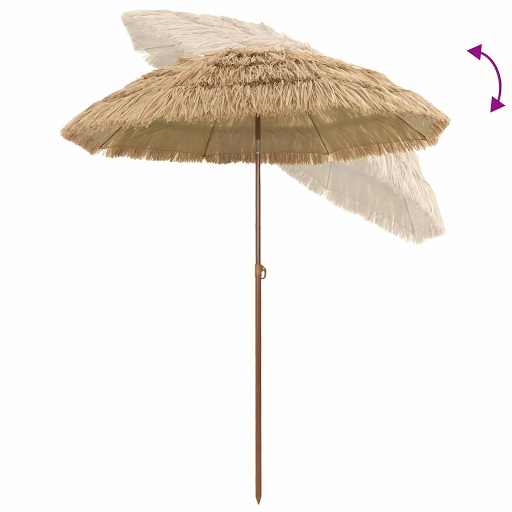 Hawaii stiilis aiapäikesevari UV-kaitsega, neutraalne, 160 x 160 x 196 cm