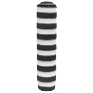 HDPE privaatsusvõrk rõdule ja terrassile, antratsiit/valge, 1,5 x 50 m, 150 g/m²