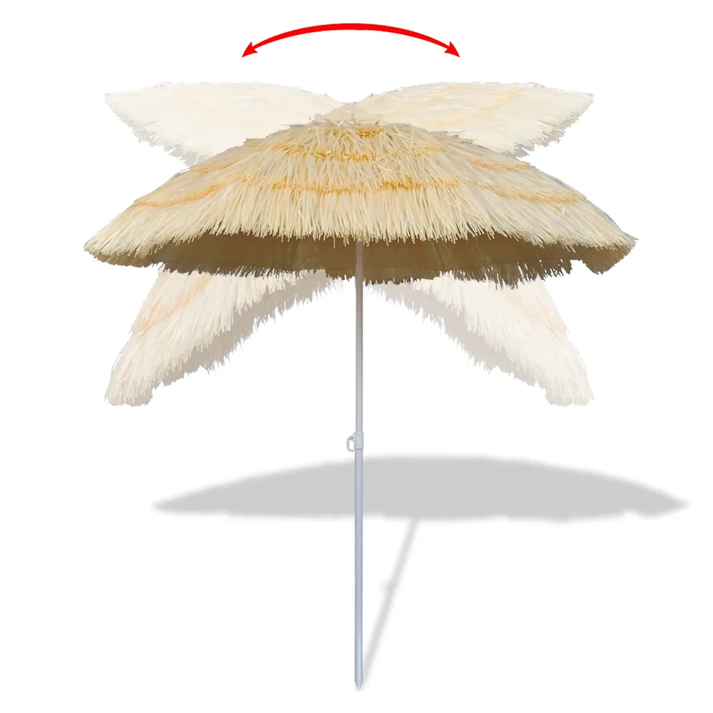 Kallutatav Hawaii stiilis rannavari, beež, 160 cm