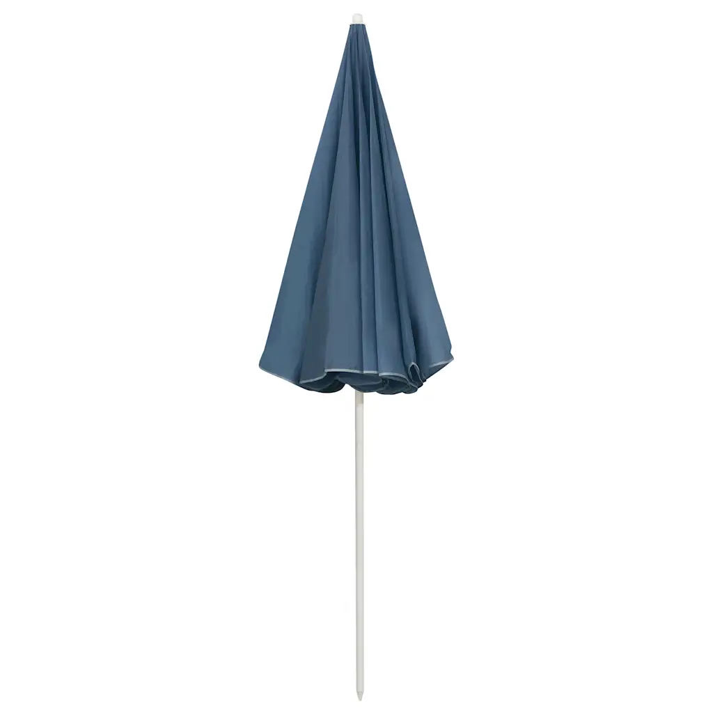 Kallutatav rannapäikesevari, sinine, 240 cm, vee- ja UV-kindel