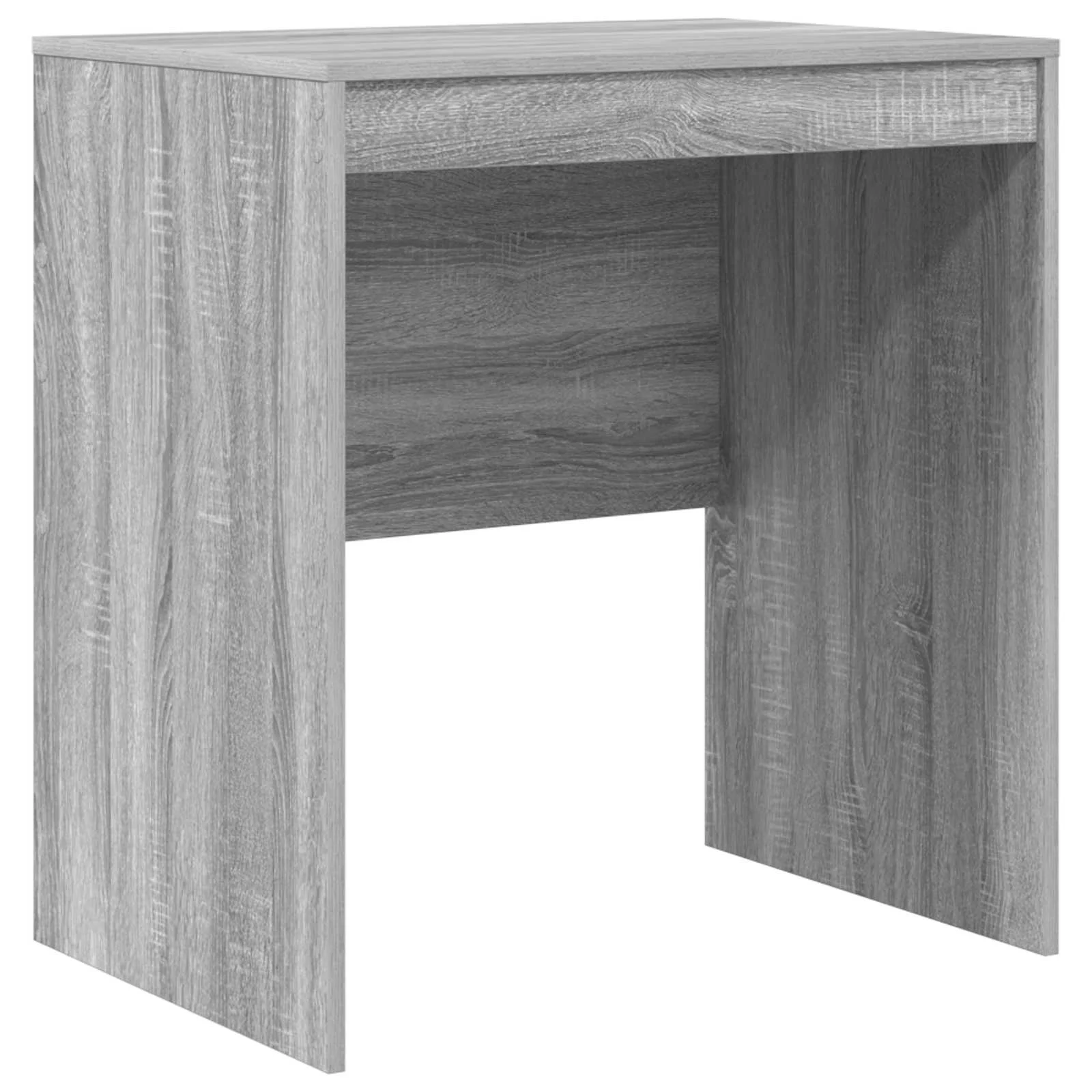 Kirjutuslaud kõrge riiulkapiga, 2-osaline komplekt, hall sonoma, 115,5 x 50 x 127 cm