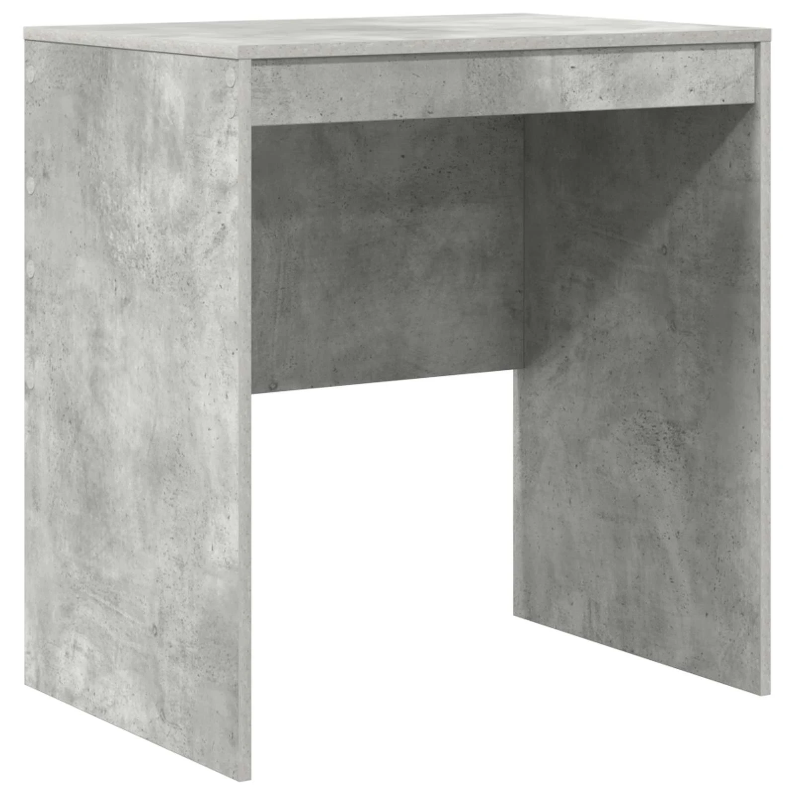 Betoonhall kirjutuslaud riiulkapiga, 2 sahtliga, 6 riiuliga, 2-osaline komplekt, 115,5 x 50 x 127 cm