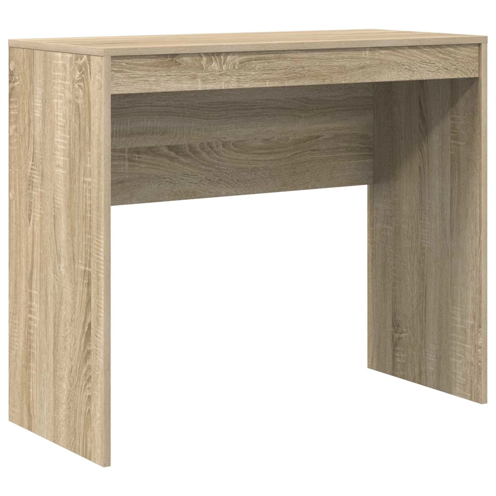 2-osaline kirjutuslaua ja riiulkapiga komplekt, Sonoma tamm, 135,5 x 40 x 127 cm