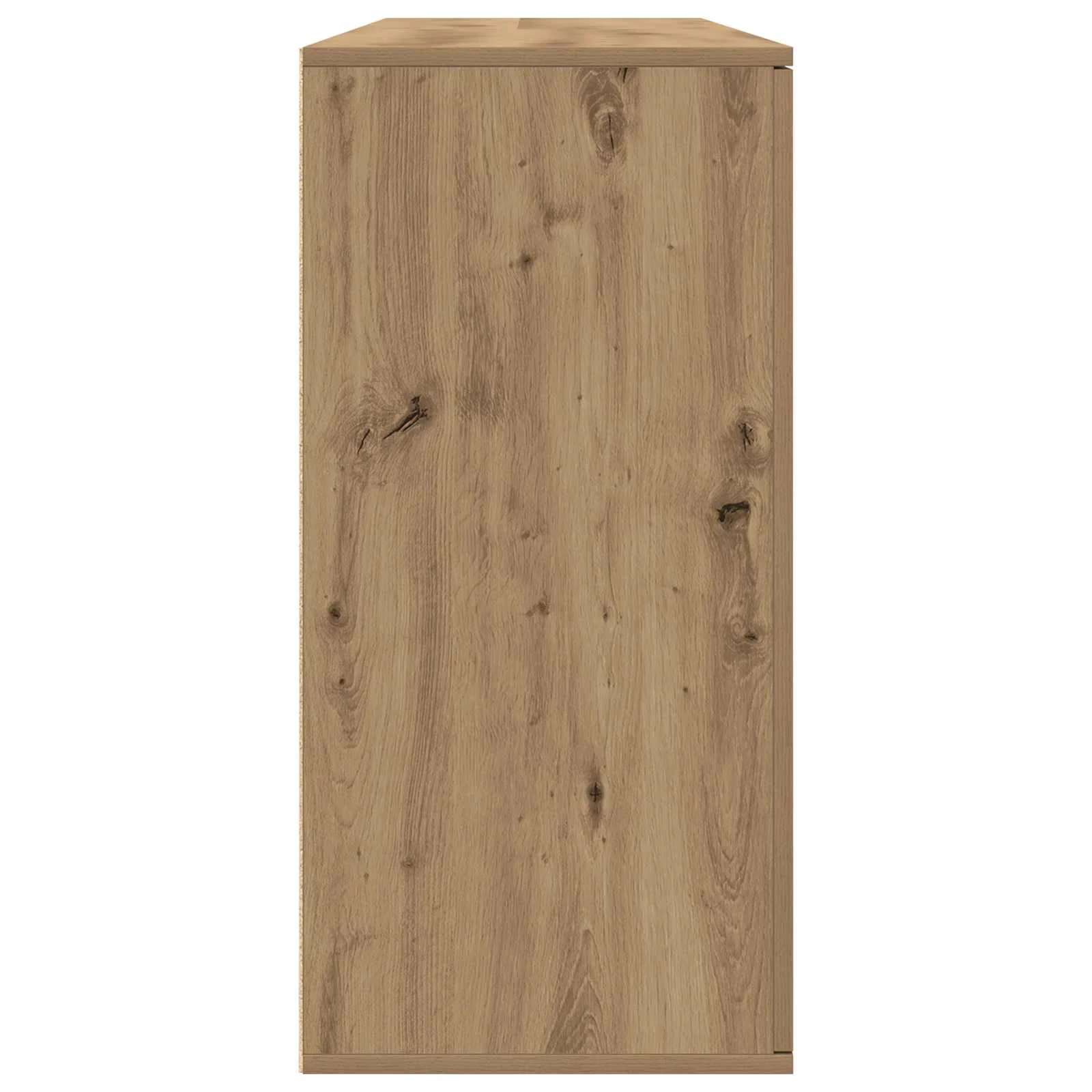 Kõrvalhoidja komplekt 2 tk, tehispuit, käsitööpuu toon, 79 x 38 x 80 cm