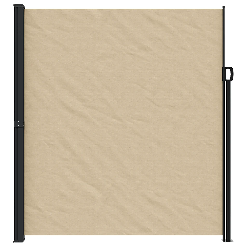 Lahtikeritav terrassi privaatsussein, beež, 220 x 600 cm