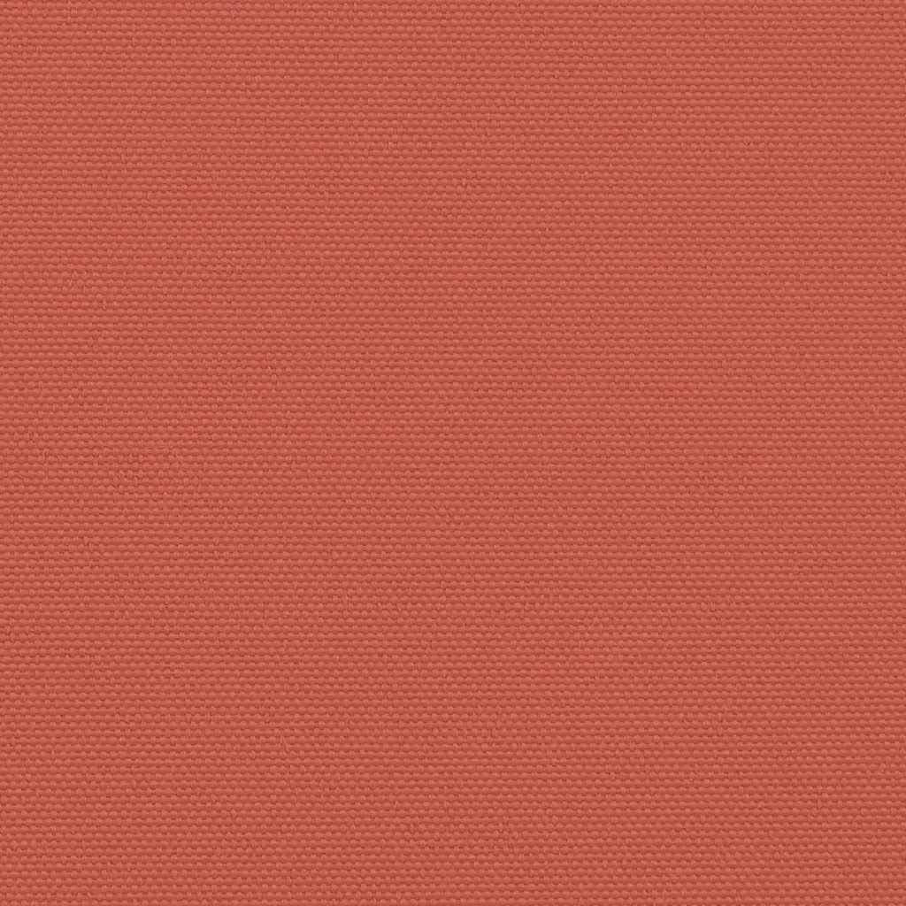 Lahtitõmmatav terrassi privaatsussein, terrakota, 100 x 600 cm, PU-kattega polüester, terasraam