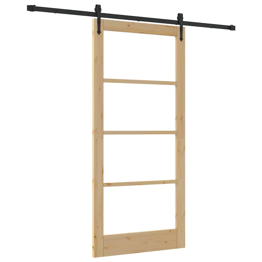 Liuguks ORKDAL männipuidust ja klaasiga, neutraalne, 93 x 202 cm