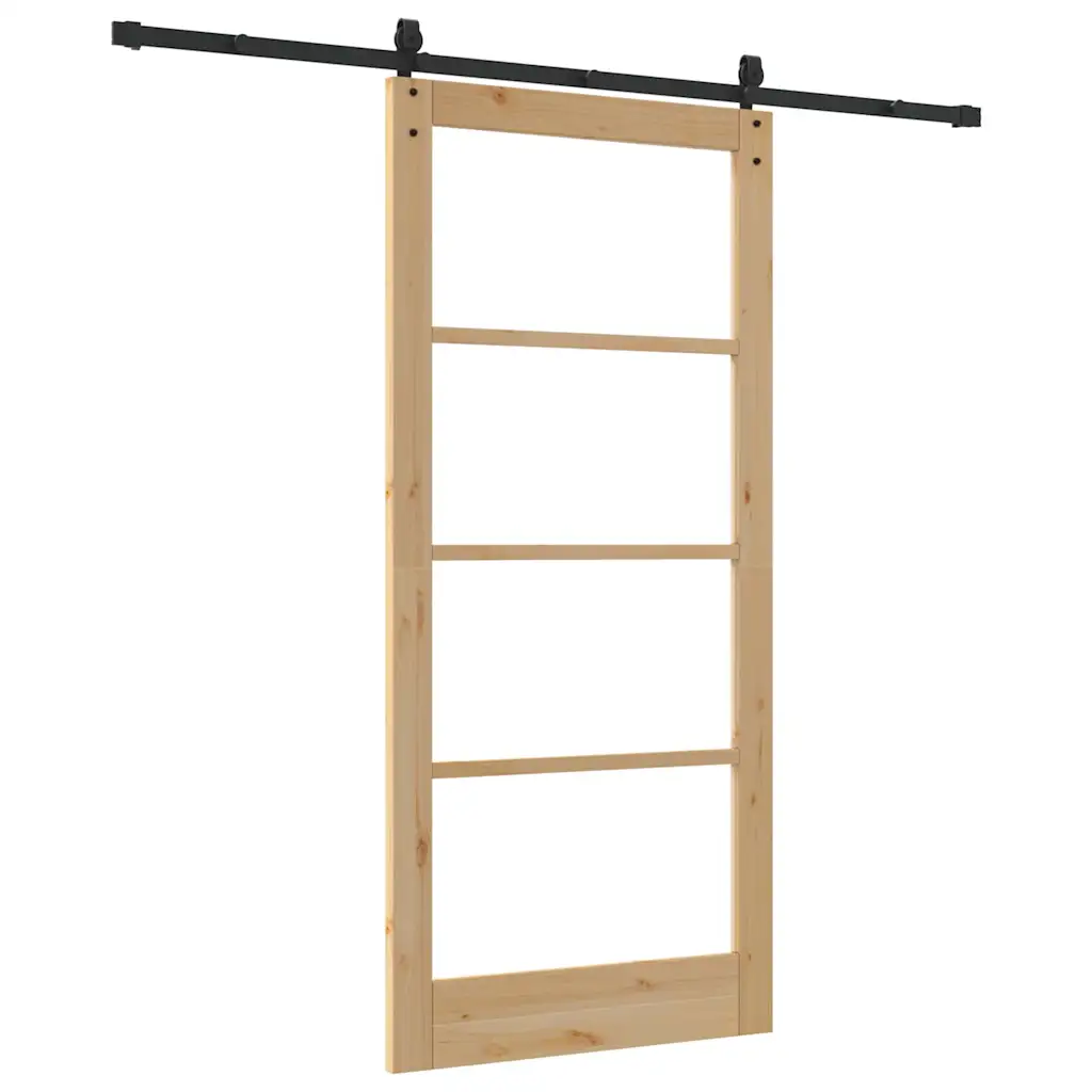 Liuguks ORKDAL männipuidust ja klaasiga, neutraalne, 93 x 202 cm