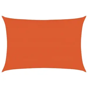 Päikesepuri HDPE 160 g/m², oranž, 3,5 x 5 m