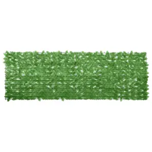 Rõdusirm roheliste lehtedega, polüetüleenist, 300 x 100 cm