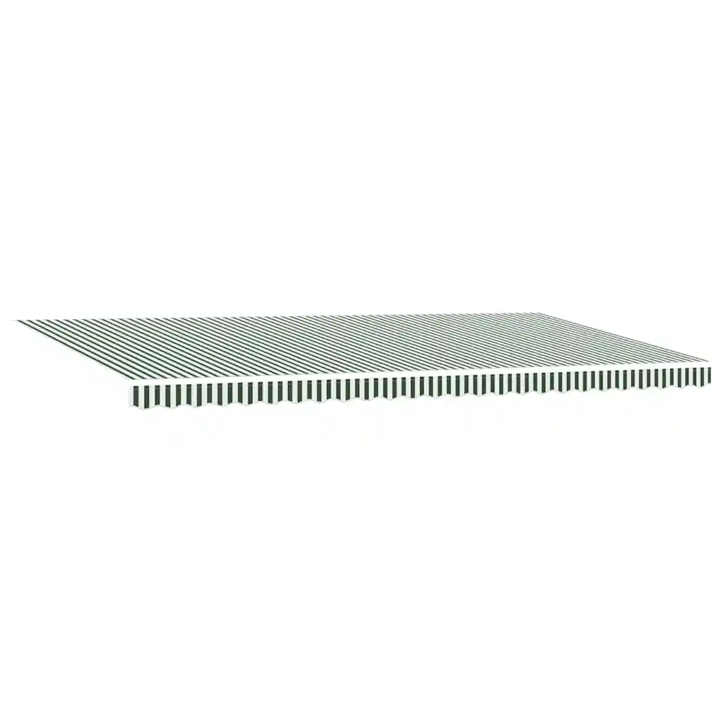 Sissetõmmatav terrassivarikatus, rohevalge, 600 x 300 cm
