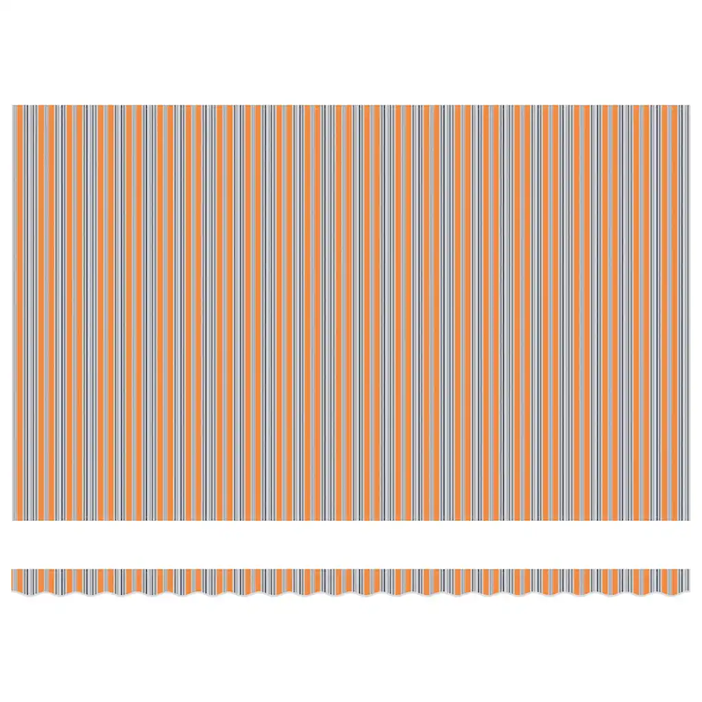Sissetõmmatav terrassivarikatus, mitmevärviline, 500 x 300 cm, kangas ja metall