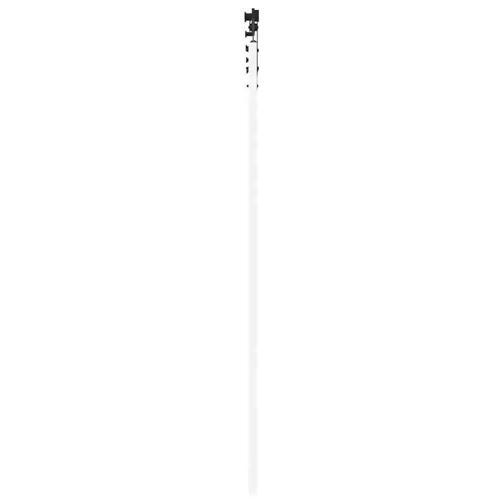 Valge männipuidust ja klaasiga liuguks Orkdal, 83 x 211 cm, rööpaga 152,5 cm