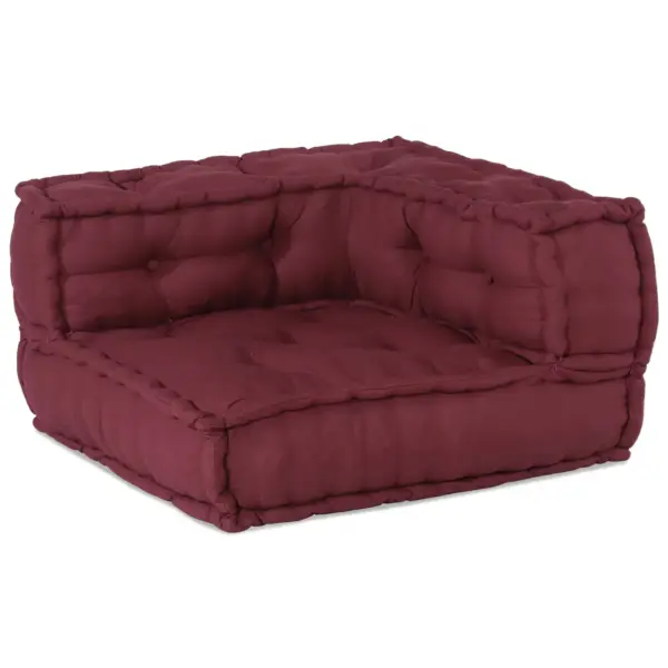 3-osaline mooduldiivan Bordeaux kangast, 210 x 70 x 56 cm - 3