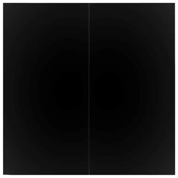 3-osaline must polürotangist aiamööbli komplekt padjaga, laud 80 x 80 x 74 cm - 8
