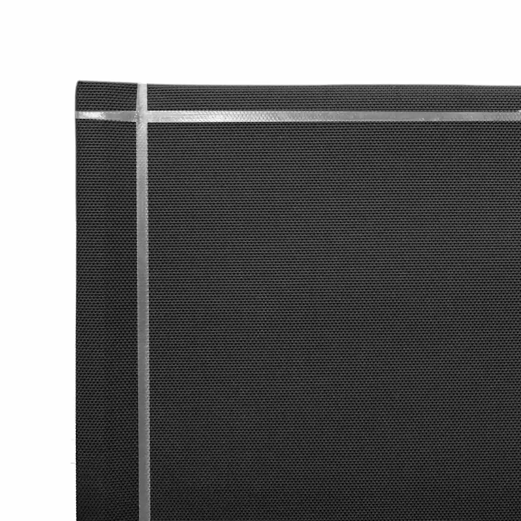 Akaatsiapuidust lauaga aiamööbli komplekt 7-osaline, roostevaba terase ja tekstileenist toolidega, laud 200 x 90 cm