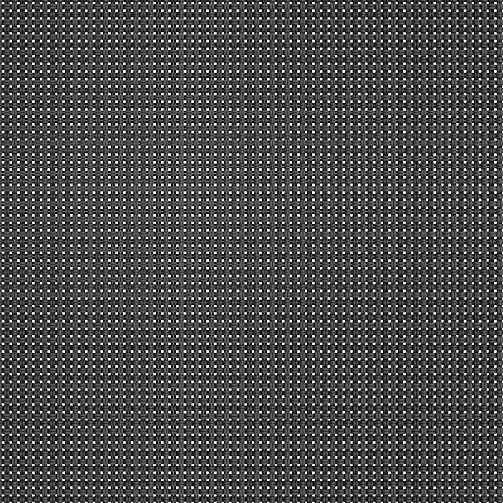 7-osaline aiamööbli komplekt söögilaua ja patjadega, must teras, laud 165 x 107 cm