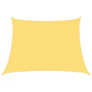 Päikesepuri trapets, beež HDPE, 4/5 x 3 m, 160 g/m²