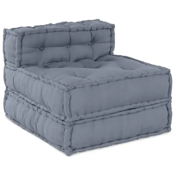 Hall modulaarne kangast diivanikomplekt, 4-osaline, 210 x 140 x 56 cm - 5