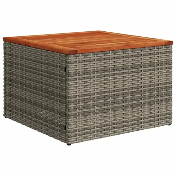 9-osaline hallist polürotangist modulaarne aiamööbli diivanikomplekt patjadega - 6